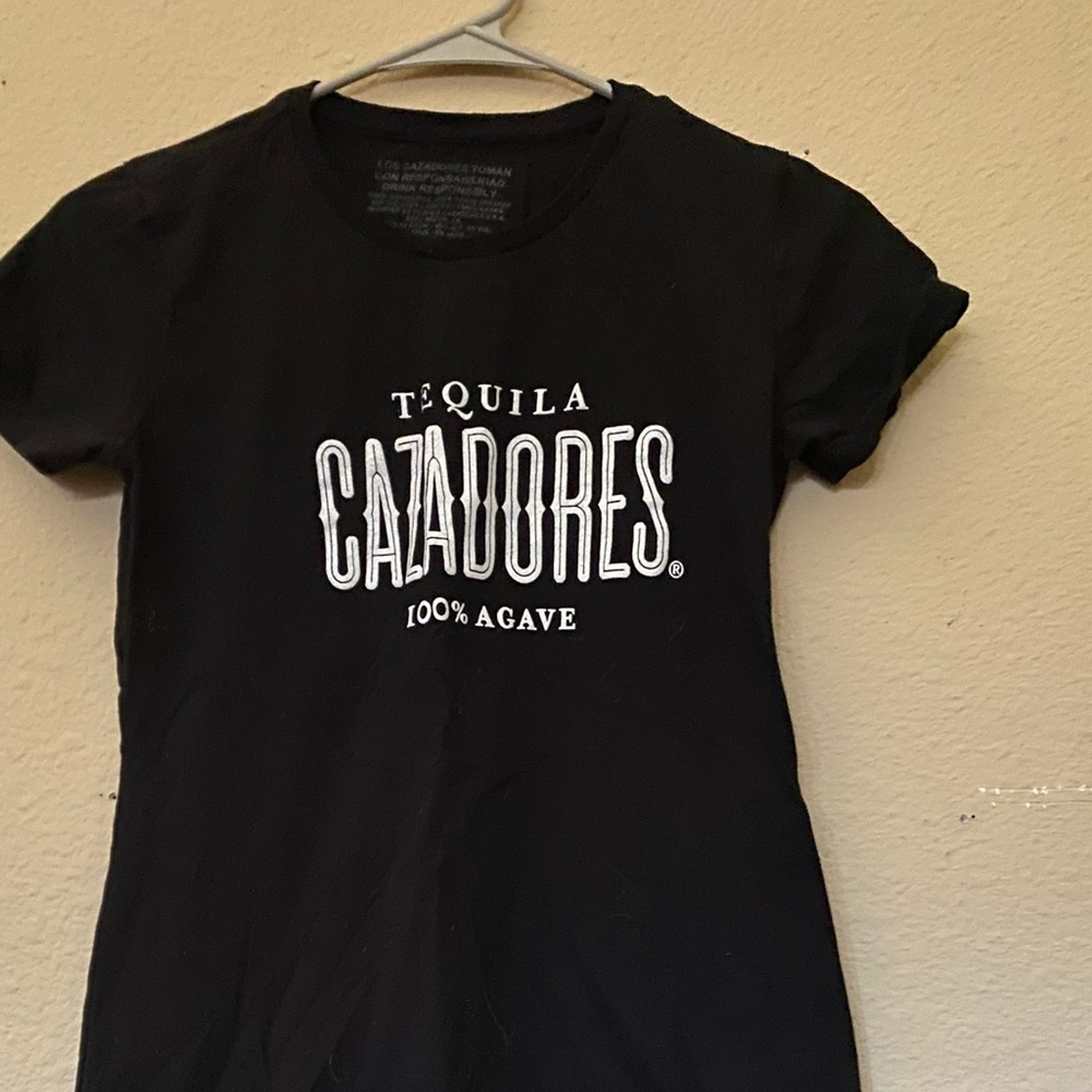 Black Tequilla Shirt Cazadores Small
